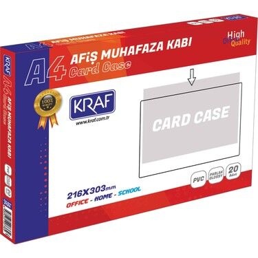 Kraf Afiş Muhafaza Kabı A4 2004