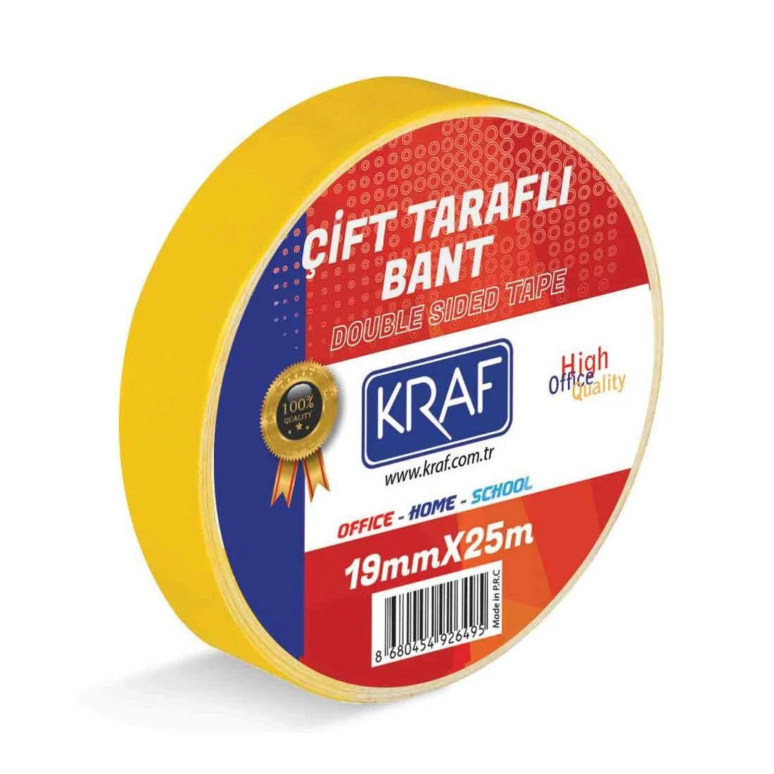 Kraf - Kraf Bant Çift Taraflı 19mmx25m 2519G 150107