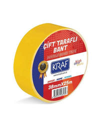 Kraf - Kraf Bant Çift Taraflı 38mmx25m 2538G 