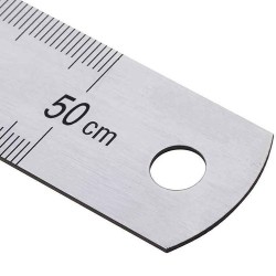 Kraf Çelik Cetvel 50cm - Thumbnail