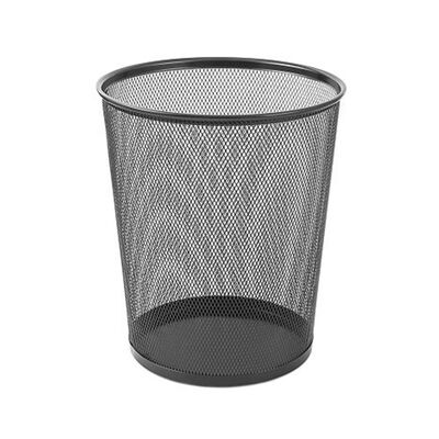 Kraf Çöp Kovası Delikli Siyah 12 lt 540G 
