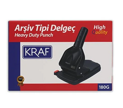 Kraf Delgeç Arşiv Tipi 65syf 180G Siyah - Thumbnail