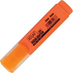 Kraf - Kraf Fosforlu Kalem Turuncu 330 Kraf - Kraf Fosforlu Kalem Turuncu 330