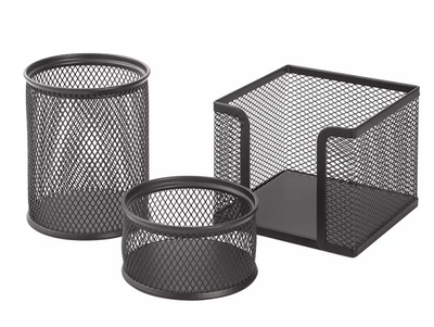 Kraf Ofis Seti 3 lü Metal Siyah 470G 