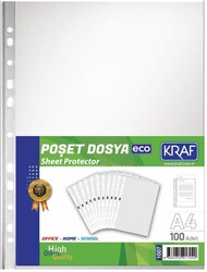 Kraf - Kraf Poşet Dosya A4 Eco 100 lü 1007 183758 Kraf - Kraf Poşet Dosya A4 Eco 100 lü 1007 183758