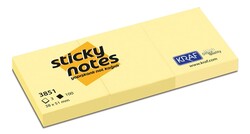 Kraf - Kraf Post-it 38x51 Sarı 3lü