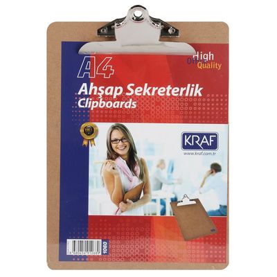 Kraf Sekreterlik Ahşap A4 1060