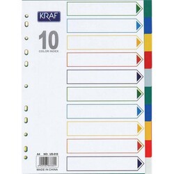 Kraf - Kraf Separatör 10 Renk