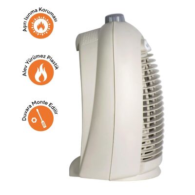 Kumtel Fanlı Isıtıcı 2000W Lx 633
