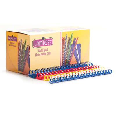 Lamiess 12mm Plastik Spiral Mavi 100lü