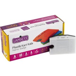 Lamiess - Lamiess Muhafaza Kabı Plastik LMS 214 Yatay Şeffaf 50 li