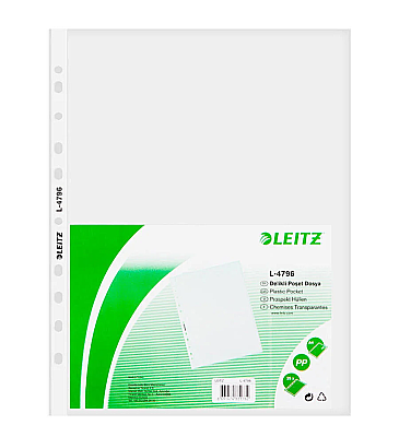 Leitz A4 Poşet Dosya 100'lü 4796 - 1