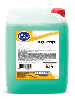 Lido Bulaşık Deterjanı Sıvı Yeşil-Limon 5kg