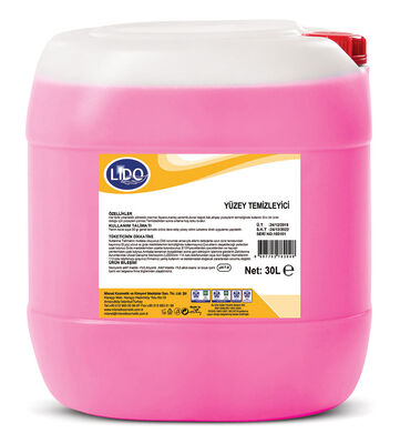 Lido Yüzey Temizleyici Parfümlü Pembe-Flowers 20kg