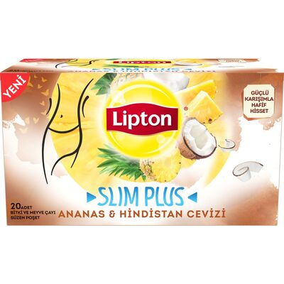 Lipton Bitki Çayı Ananas Hindistan Cevizi 20li