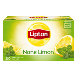 Lipton - Lipton Bitki Çayı Bardak Poşet Nane Limon 20 li