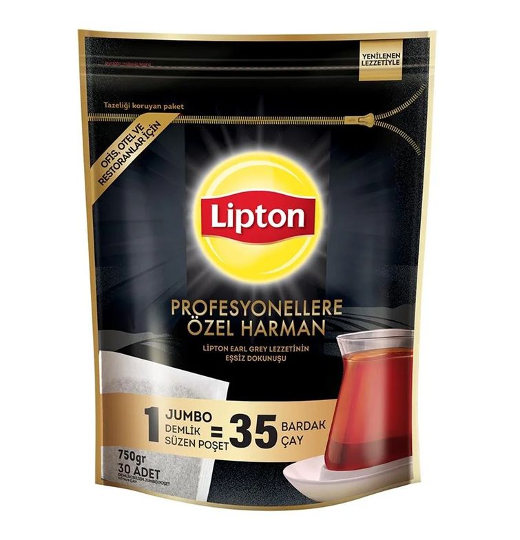 Lipton Demlik Poşet Çay Prof Jumbo 25gr 30 Lu