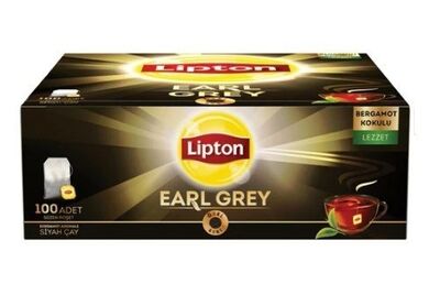 Lipton Earl Grey Bardak Poşet Çay 2gr 100lü