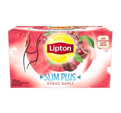 Lipton Bitki Çayı Slim Plus Kiraz Saplı 20li