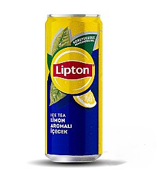 Lipton Ice Tea Kutu Limon 330cc 24lü