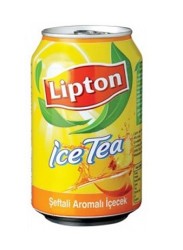 Lipton - Lipton Ice Tea Kutu Şeftali 330cc 24lü Lipton - Lipton Ice Tea Kutu Şeftali 330cc 24lü