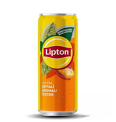 Lipton Ice Tea Kutu Şeftali 330cc 24lü - 1