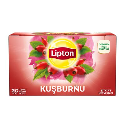Lipton Bitki Çayı Kuşburnu Çayı 20li
