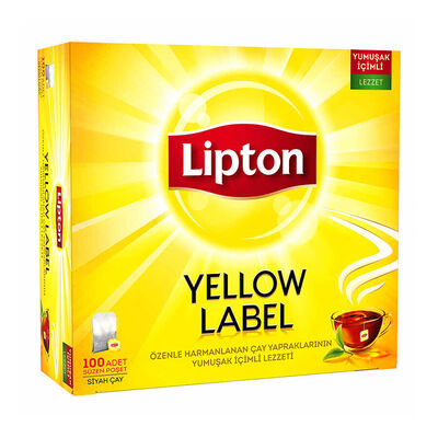 Lipton Yellow Label Bardak Poşet Çay 2gr 100lü
