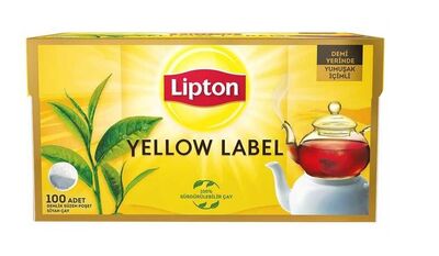 Lipton Yellow Label Demlik Poşet Çay 3.2gr 100lü