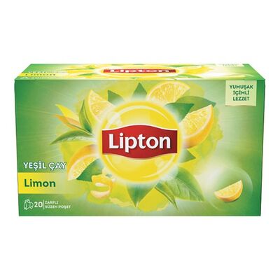 Lipton Bitki Çayı Yeşil Çay Limonlu 20li