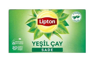 Lipton Bitki Çayı Yeşil Çay Sade 20li