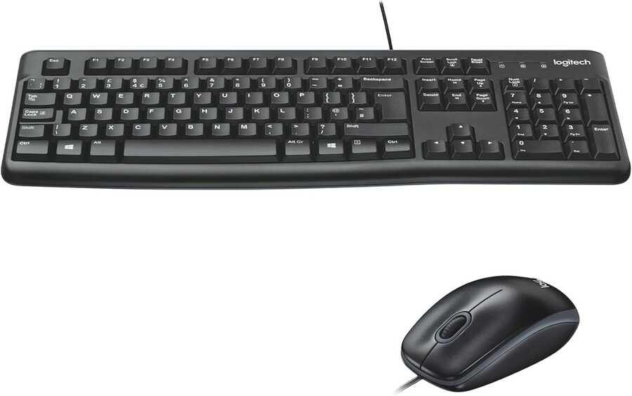 Logitech 920-002560 Mk120 Q Usb Standart Kablolu Klavye Mouse Set