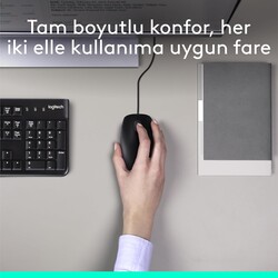 Logitech 920-002560 MK120 Q Usb Standart Kablolu Klavye Mouse Set - Thumbnail