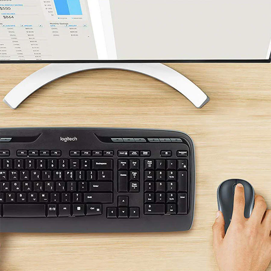 Logitech Set MK330 Klavye Mouse Set Kablosuz
