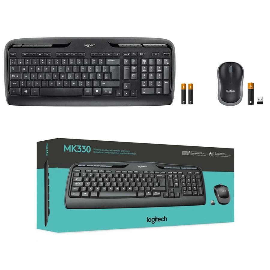 Logitech Set MK330 Klavye Mouse Set Kablosuz