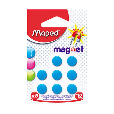 Maped Magnet 10mm 8li Mavi