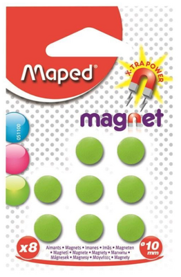 Maped Magnet 10mm 8li Yeşil