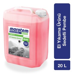 Maratem M101 Sıvı El Sabunu Pembe Sedefli 20lt - Thumbnail