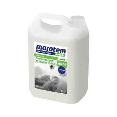 Maratem M106 Antibakteriyel El Yıkama Ürünü 5L 7500141