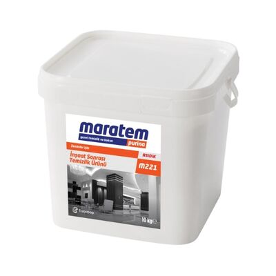 Maratem M221 İnşaat Sonrası Temizlik Ürünü 10 kg 9225203