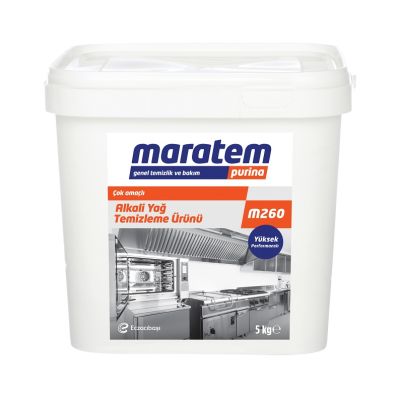 Maratem M260 Alkali Yağ Temizleme Ürünü 5 kg
