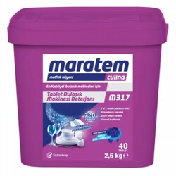 Maratem - Maratem M317 Tablet End. Bulaşık Mak. Deterjanı 40 Tablet Kovalı 7900945 Maratem - Maratem M317 Tablet End. Bulaşık Mak. Deterjanı 40 Tablet Kovalı 7900945