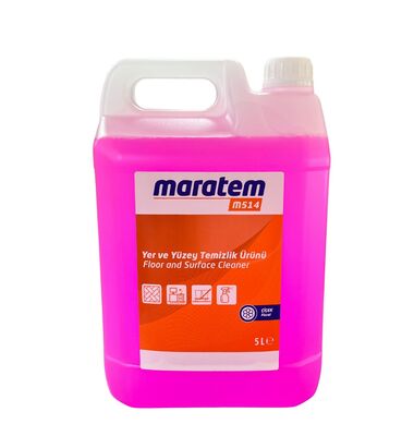 Maratem M514 Yer Ve Yüzey Temizleme Ürünü Floral 5L 7903306