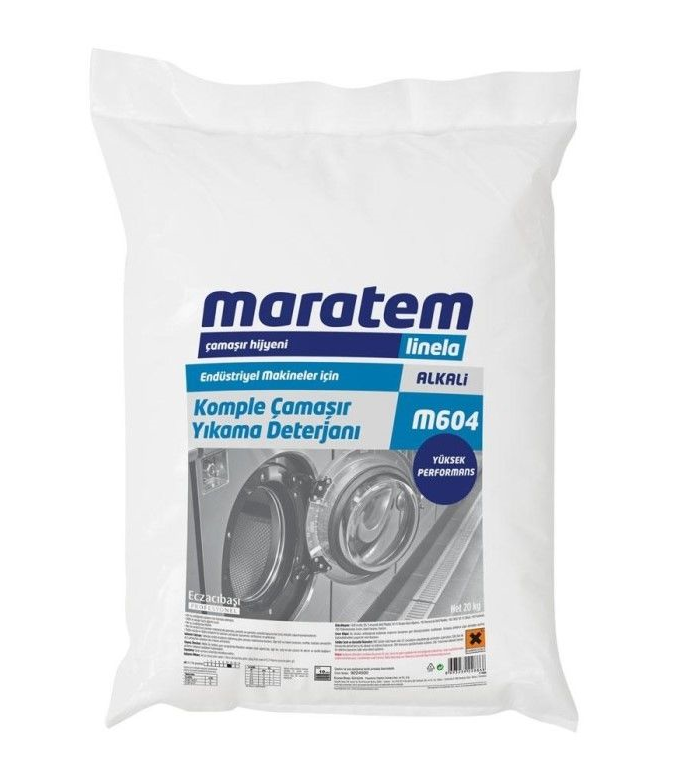 Maratem M604 Komple Yıkama Deterjanı Toz 20kg 9224500