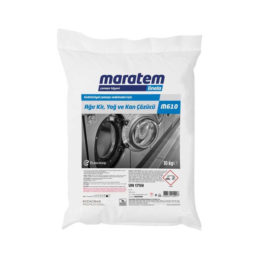 Maratem M610 Ağır Kir Yağ Ve Kan Çözücü Toz 10 Kg 9225399