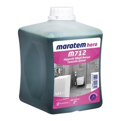 Maratem - Maratem M712 Hijyenik Alkali Banyo Temizleyici 1,5 lt 7500030