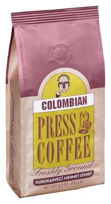 Mehmet Efendi Colombian Press Pot Filter Coffee 250gr