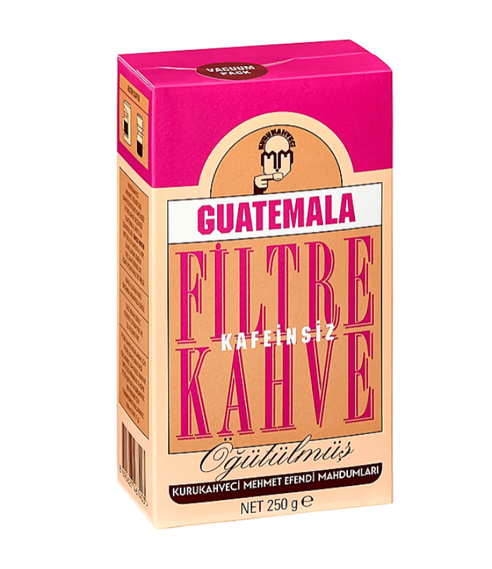Mehmet Efendi Guatemala Kafeinsiz Filtre Kahve 250gr
