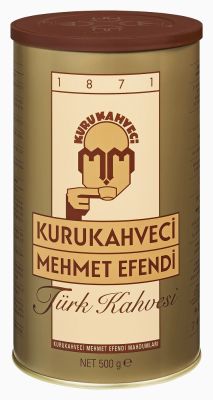 Mehmet Efendi Türk Kahvesi 500gr Teneke Kutu