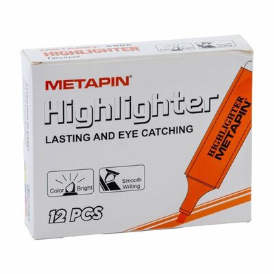Metapin Fosforlu Kalem Turuncu